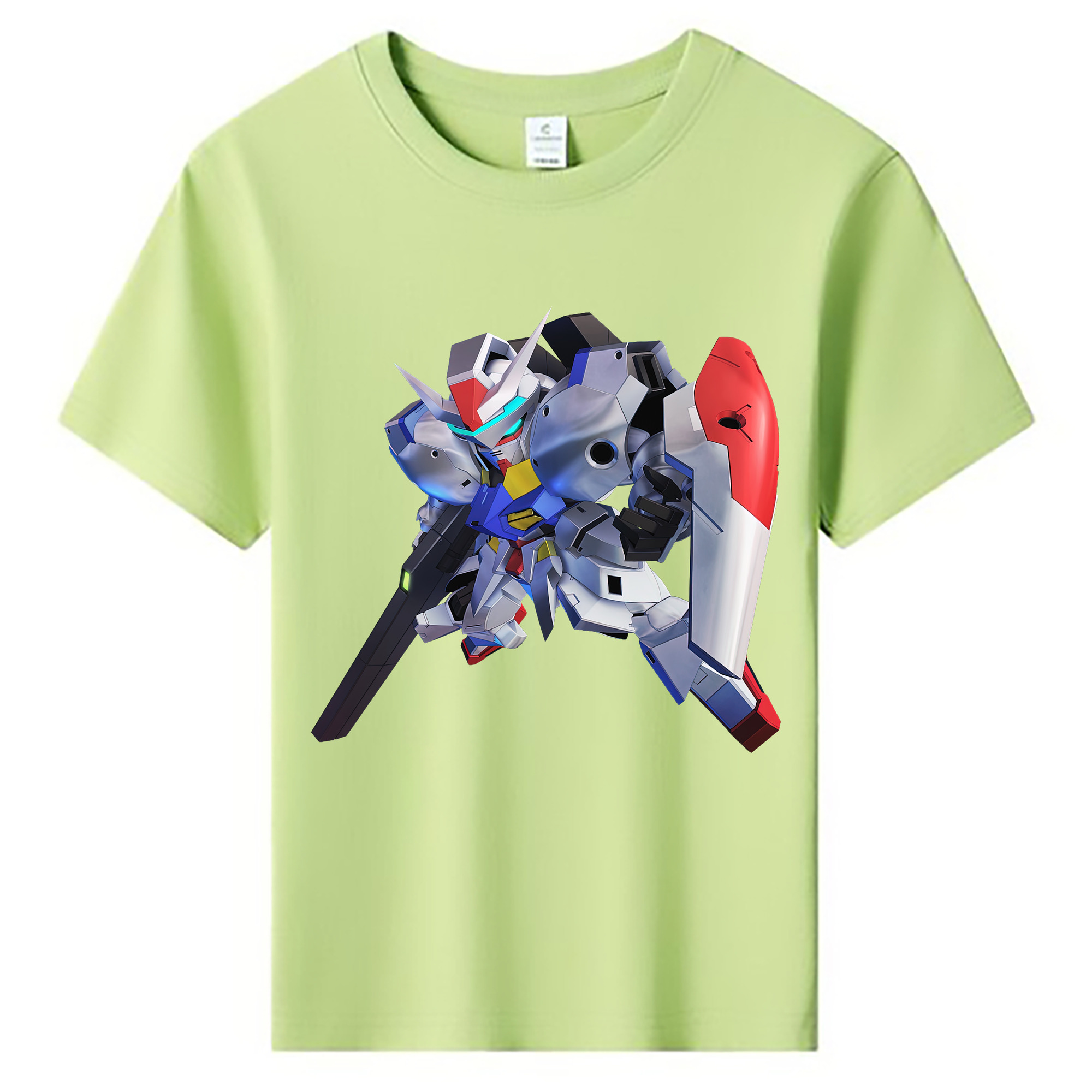 （画像用） 機動戦士ガンダム Mobile Suit Gundam 綿100％キッズTシャツ（フロントプリント）
